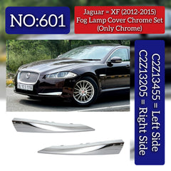 Front Bumper Blade Right C2Z13205 Left C2Z13455 Compatible With Jaguar  XF I (X250)  XF II (X260) Tag No.601