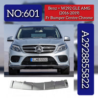 Front Bumper Center Chrome 2928855822 A2928855822 2928850300 2928850400 Compatible With Mercedes Benz W292 GLE (16-19) Tag No.601