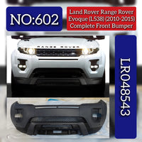 Complete Front Bumper LR048543 Compatible With Land Rover Range Rover Ecoque L538 (2010-2015) Tag No.602