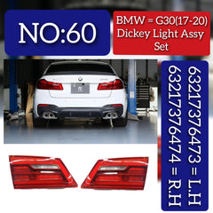 Dicky Light Compatible With BMW 5 Series G30 (2017-2020) Dicky Light Left 63217376473 & Right 63217376474 Tag-DLB-60