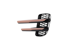 Fog Lamp Cover With Chrome Right LR114728 & Left LR114729 Compatible With Land Rover Range Rover Evoque - L538 (2020-2024) Tag No.611 (2020-2024)