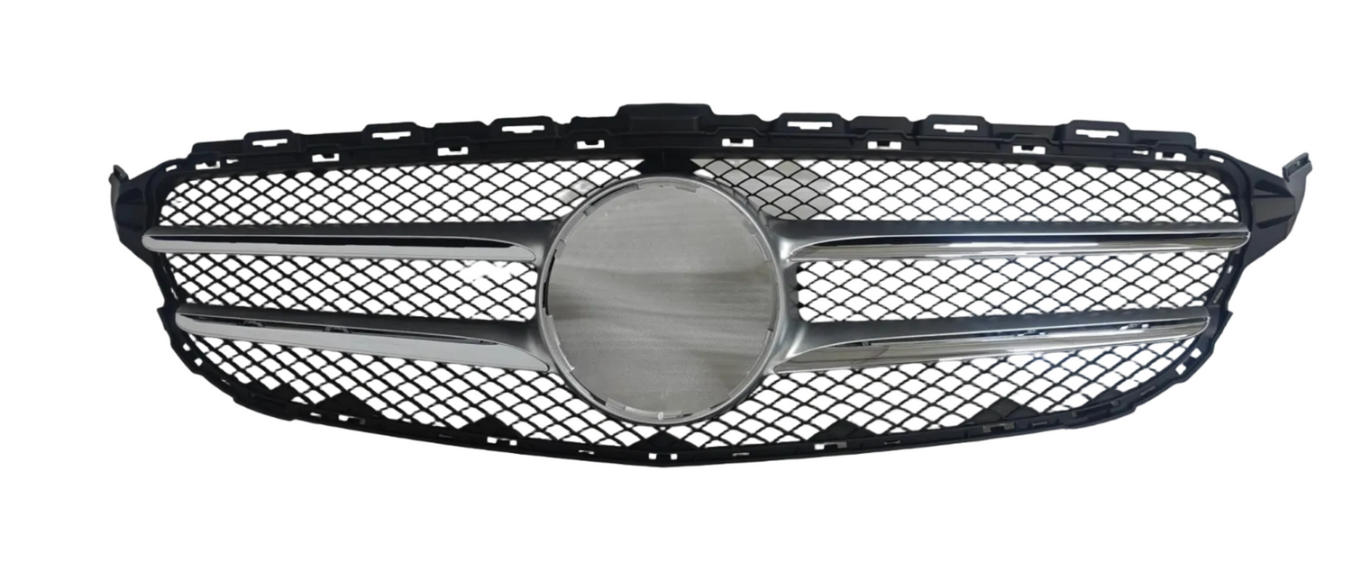 Show Grill (Original) 2058880023 Compatible With Mercedes Benz W205 (2014-20) Tag No.61