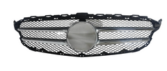 Show Grill (Original) 2058880023 Compatible With Mercedes Benz W205 (2014-20) Tag No.61
