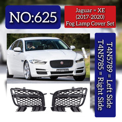 Fog Lamp Cover Left T4N5789 & Right T4N5785 Compatible With Jaguar XE (2017-2020) Tag No.625