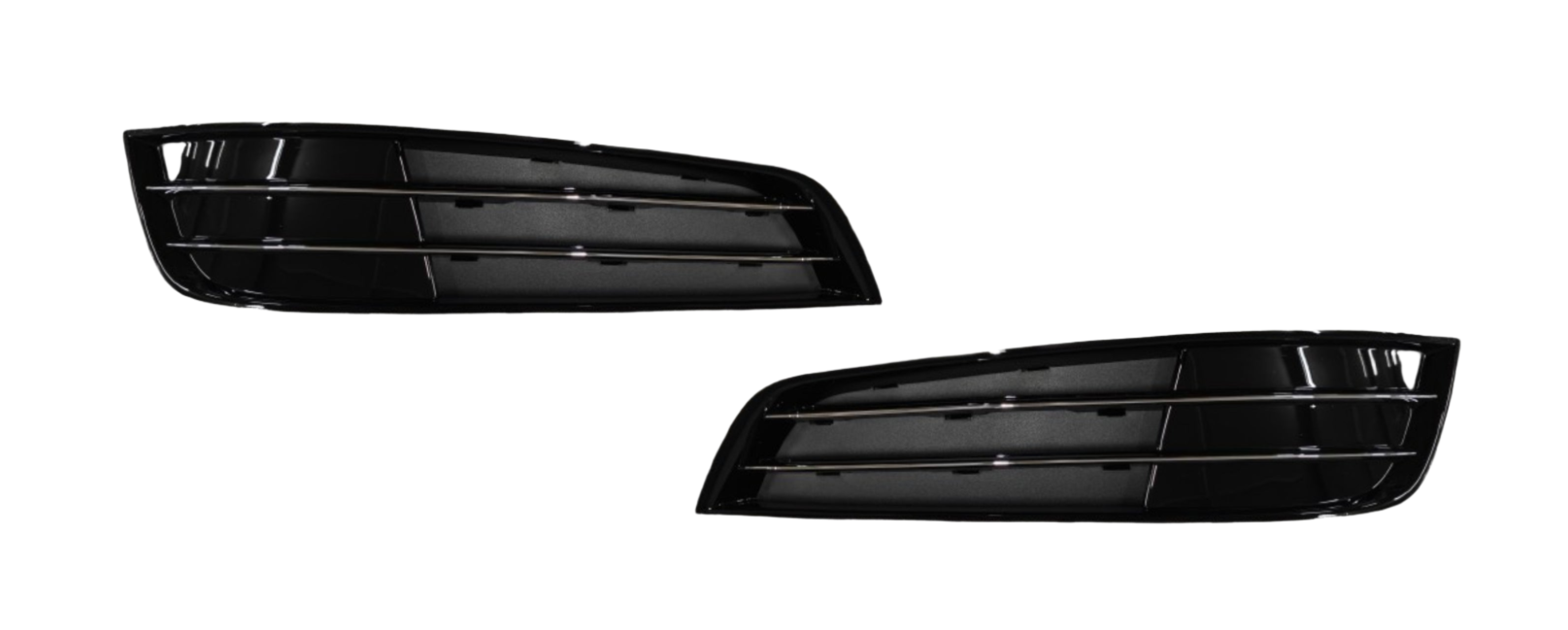 Fog Lamp Cover Left  4H0807679KT94 & Right 4H0807680KT94 Compatible With AUDI A8 (2011-2014) Tag No. 64