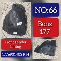 Front Rear Right Fender Liner 1776901403 1776900404 A1776901403 Compatible With MERCEDES-BENZ A-CLASS W177 & B-CLASS W247 Tag-FEM-66