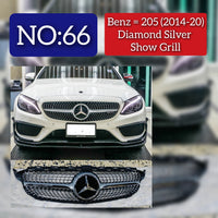 Show Grill Compatible With Mercedes Benz C-Class W205  (2014-2019) Tag 66