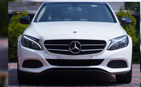 Show Grill (Black) 2058880023 Compatible With Mercedes Benz W205 (2014-20) Tag No.68