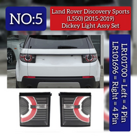 Dickey Light Assembly Right LR101696 & Left LR101700 Both Side 4 Pin Compatible With Land Rover Discovery Sport - L550 (2015-2019) Tag No.5