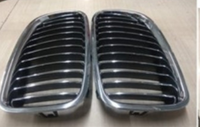 Black Crome Kidney Grill Set 51137263482=R.H & 51137263481=L.H  Compatible With BMW 3 Series F30Tag 6