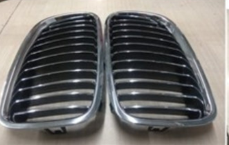 Black Crome Kidney Grill Set 51137263482=R.H & 51137263481=L.H  Compatible With BMW 3 Series F30Tag 6