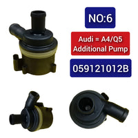 Additional Water Pump 059121012B 95810631300 06D121601 For AUDI A4 A6 Q5 Q7 & PORSCHE CAYENNE 92A, PANAMERA 971 Tag-A-06