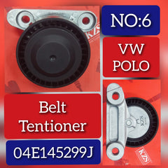 Belt Tensioner With Pulley 04E145299J 04C260849E 04C145299B Compatible With VW POLO V (6R1, 6C1)