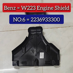 Engine Shield 2236933300 Compatible With Mercedes Benz W223 Tag No.6
