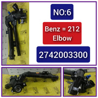 Coolant Thermostat Assembly 2742003300 2742000615 For MERCEDES-BENZ C-CLASS W205 & E-CLASS W212 W213 Tag-E-06