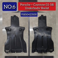 Underbody Shield 95850423100 Compatible With Porsche Cayenne (2011-2018) Tag No.6