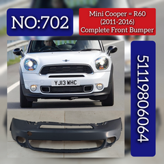 FRONT BUMPER 51119806064 Compatible With  MINI MINI COUNTRYMAN (R60)Tag No.702