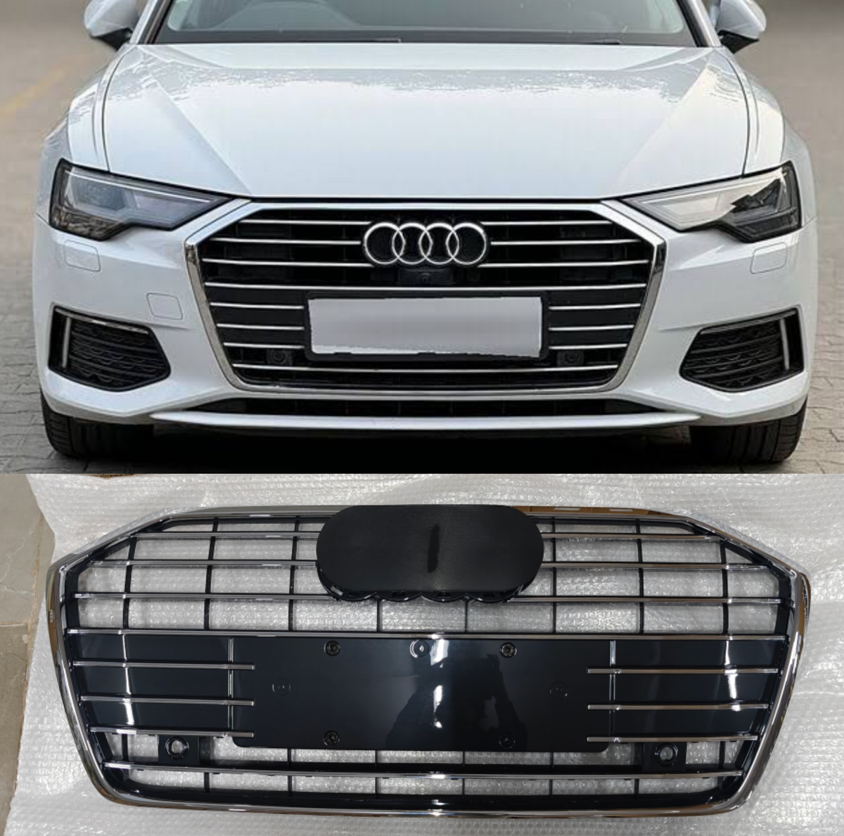 Show Grill 4KD807651RN4 Compatible With AUDI A6 4K (2019-2024) Tag No.71