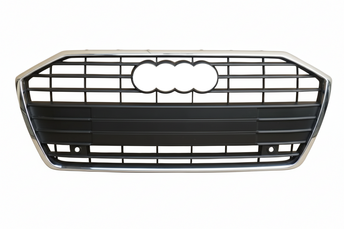 Show Grill Compatible With  Audi A6 C8(2019-23) Original Black Chrome Tag No.72