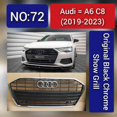 Audi A6 C8(2019-23) Original Black Chrome Show Grill
