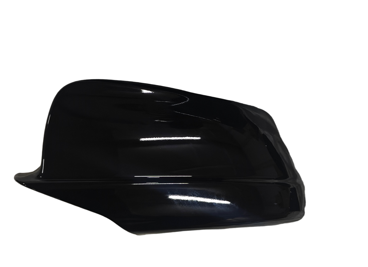 Glossy Black Side Mirror Cover Set Right & Left Compatible With BMW 5 Series F10 Old  (2010-2013) Tag No. 74