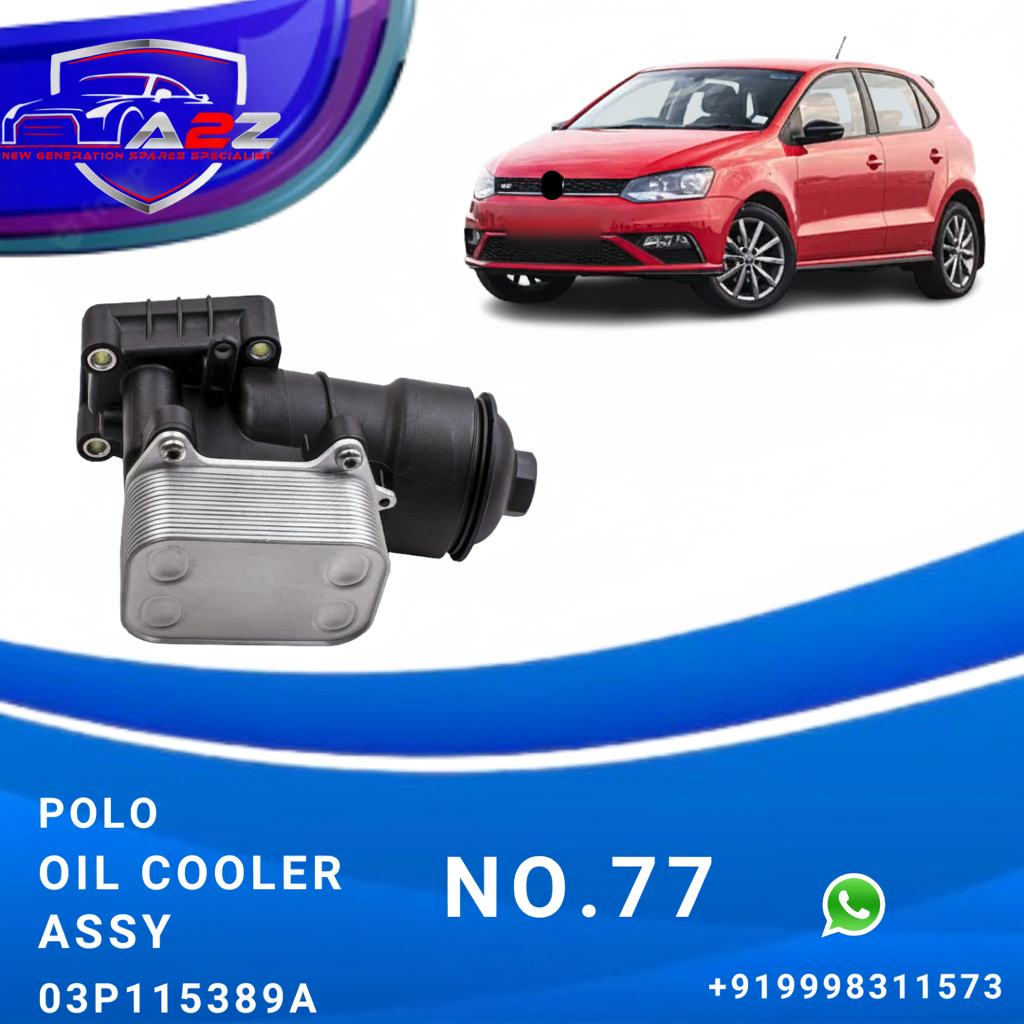 Oil Cooler Assembly 03P115389A 03P115389 03P115389B Compatible With VW Fabia, Roomster, Ibiza, Polo Tag-O-77
