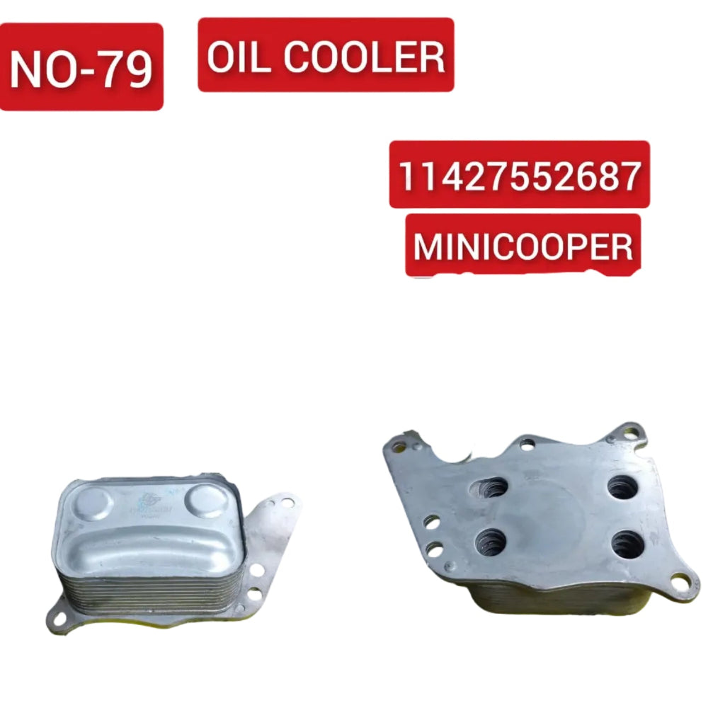 Oil Cooler 11427552687 11428643749 11427546279 For Mini Cooper S/JCW N14 1.6L R55 Tag-O-79