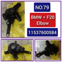 Engine Coolant Thermostat Housing Assembly 11537600584 Compatible WithBMW 3 Series F30 Tag-E-79
