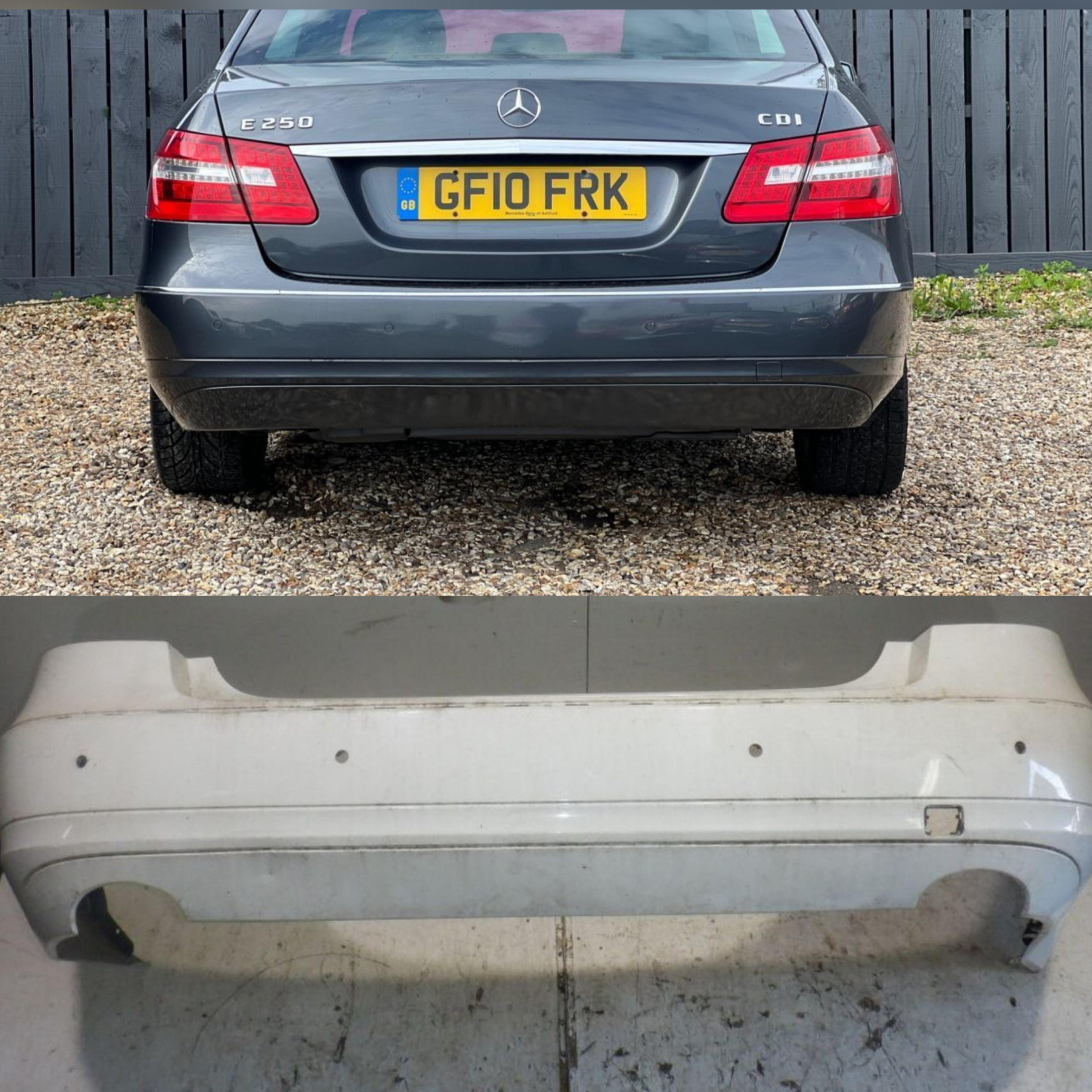 Rear Bumper A2128804640 Compatible With MERCEDES-BENZ E-CLASS (W212) Tag No.07