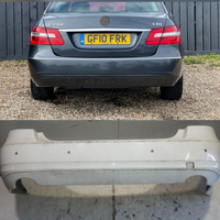 Rear Bumper A2128804640 2128804640 Compatible With MERCEDES-BENZ E-CLASS (W212) Tag No.07