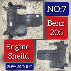 Engine Under Body Panel Tray 2055240000 Compatible With MERCEDES-BENZ C-CLASS W205 Tag No.7