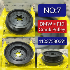 Crankshaft Pulley 11237580391 Compatible With BMW 5 Series F10 Tag-CP-07