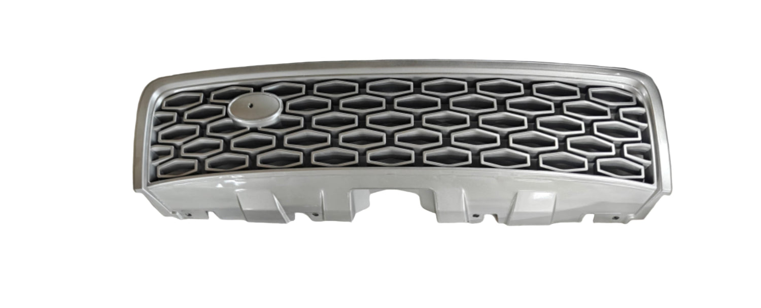 Silver Honeycomb Show Grill Compatible With Land Rover Discovery Sport - L550 (2015-2019) Tag No.7