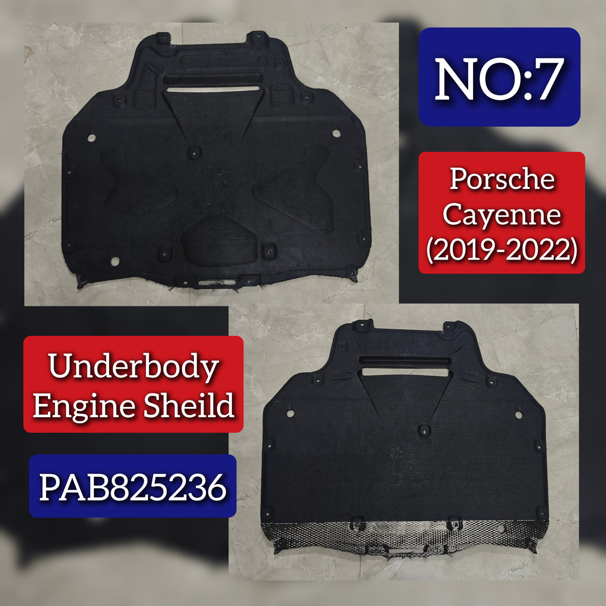 FRONT BONNET HOOD SOUND INSULATION PAB825236 Compatible With Porsche Cayenne
