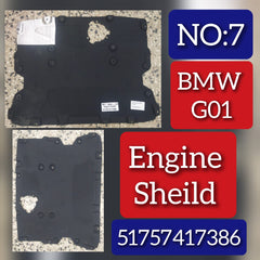 Engine Compartment Shielding Rear 51757417386 Compatible with BMW X3 G01 & G08 Tag No.7