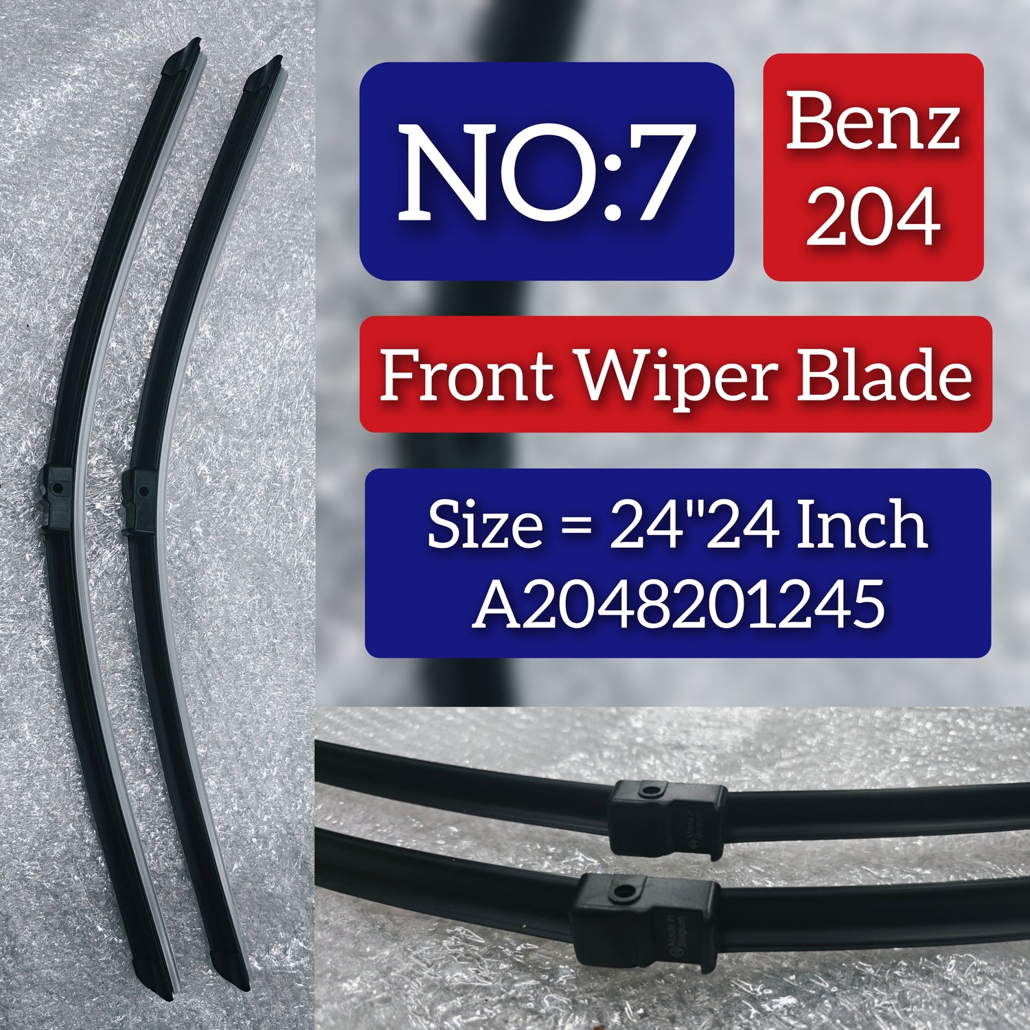 Wiper Blade 2048202145 Compatible With Mercedes Benz X204 GLK