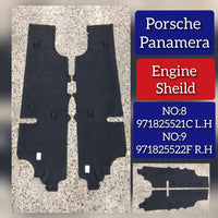Engine Splash Shield 971825521C Compatible with Porsche Panamera Tag No.8