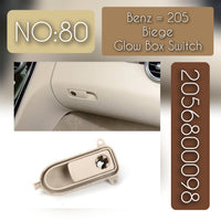 Beige Glow Box Switch 2056800098 A2056800098 Compatible with Mercedes-Benz C-CLASS W205 & W253 Models Tag-SW-80