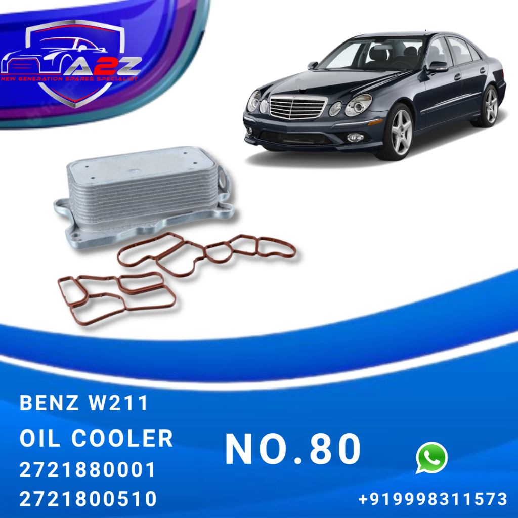 Oil Cooler Assembly 2721800510  For Mercedes-Benz C-CLASS W204 & E-CLASS W211 W212, GLS X166, GL-CLASS X164, S-CLASS W221 Tag-O-80