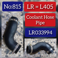 Coolant Hose Pipe LR03994 LR010794 8W938555AE Compatible with LAND ROVER RANGE ROVER IV (L405) Tag No.815