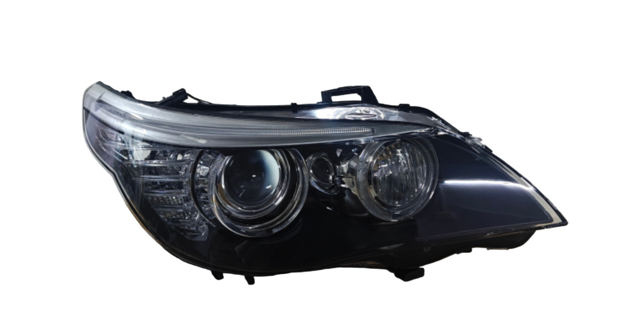 Complete Headlight Assembly (Xenon Performance) Left 63127177751 & Right 63127177752 (Both Side 11 Pin) Compatible With BMW 5(E60) (2008-2010) Tag No.81