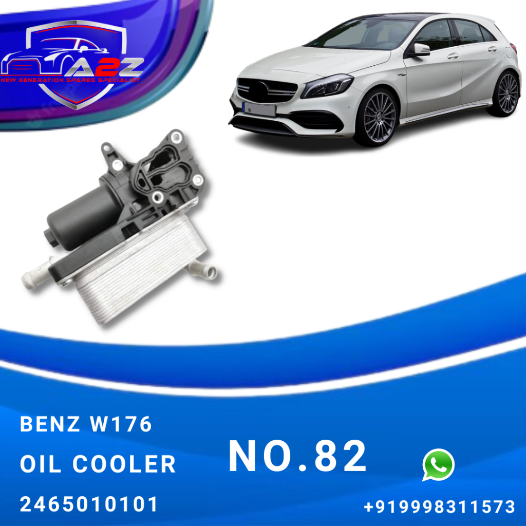 Oil Cooler Assembly 2465010101 2465010501 A2465010101 A2465010501  For Mercedes Benz A-CLASS W176 & B-CLASS W246, GLA-CLASS X156 Tag-O-82