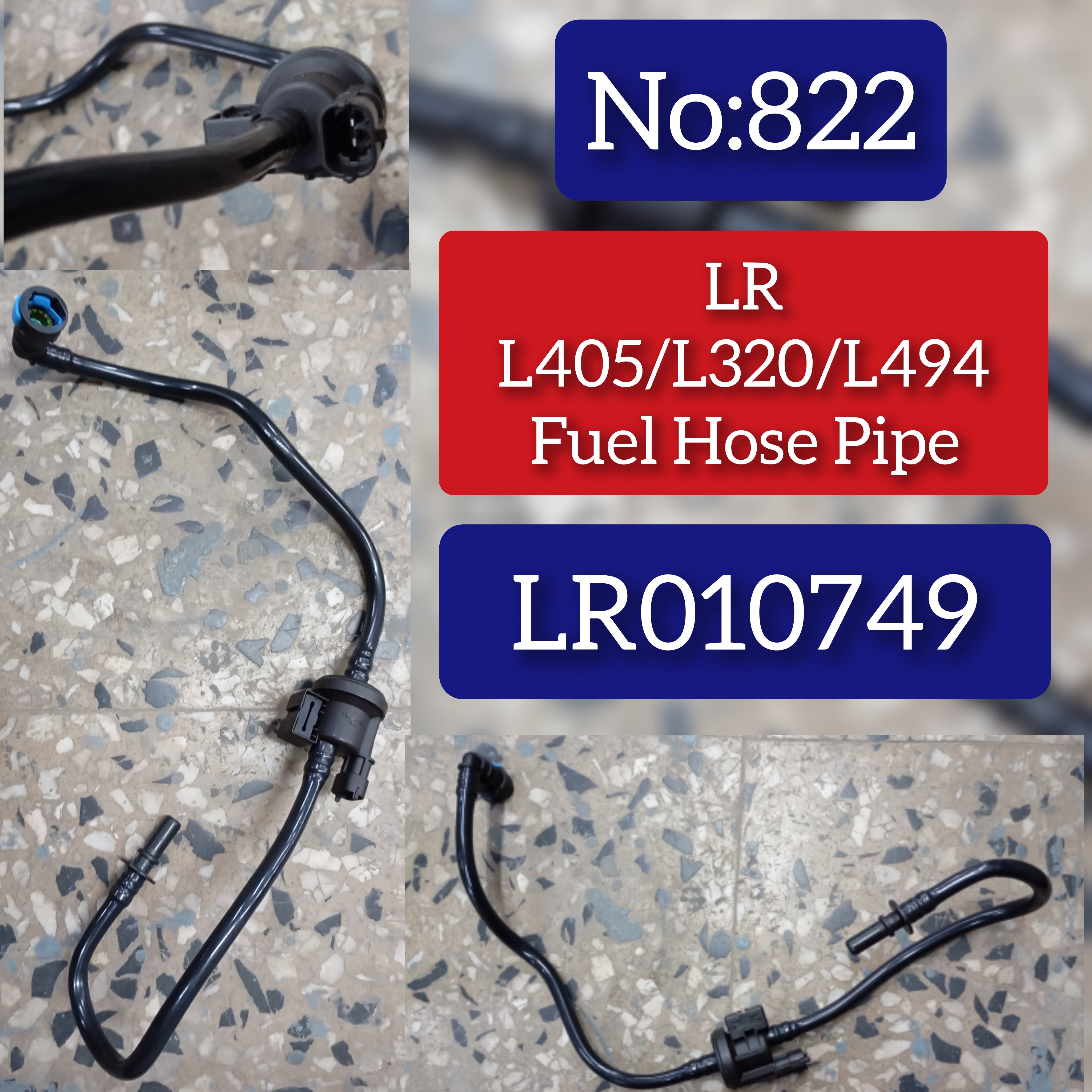Fuel Vapour Valve LR010749 Compatible With LAND ROVER & RANGE ROVER IV (L405) & RANGE ROVER SPORT I (L320) & RANGE ROVER SPORT II (L494)