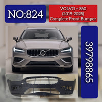 Front Bumper 40002438 39798865 Compatible With Volvo S60 (2019-25) Tag NO.824
