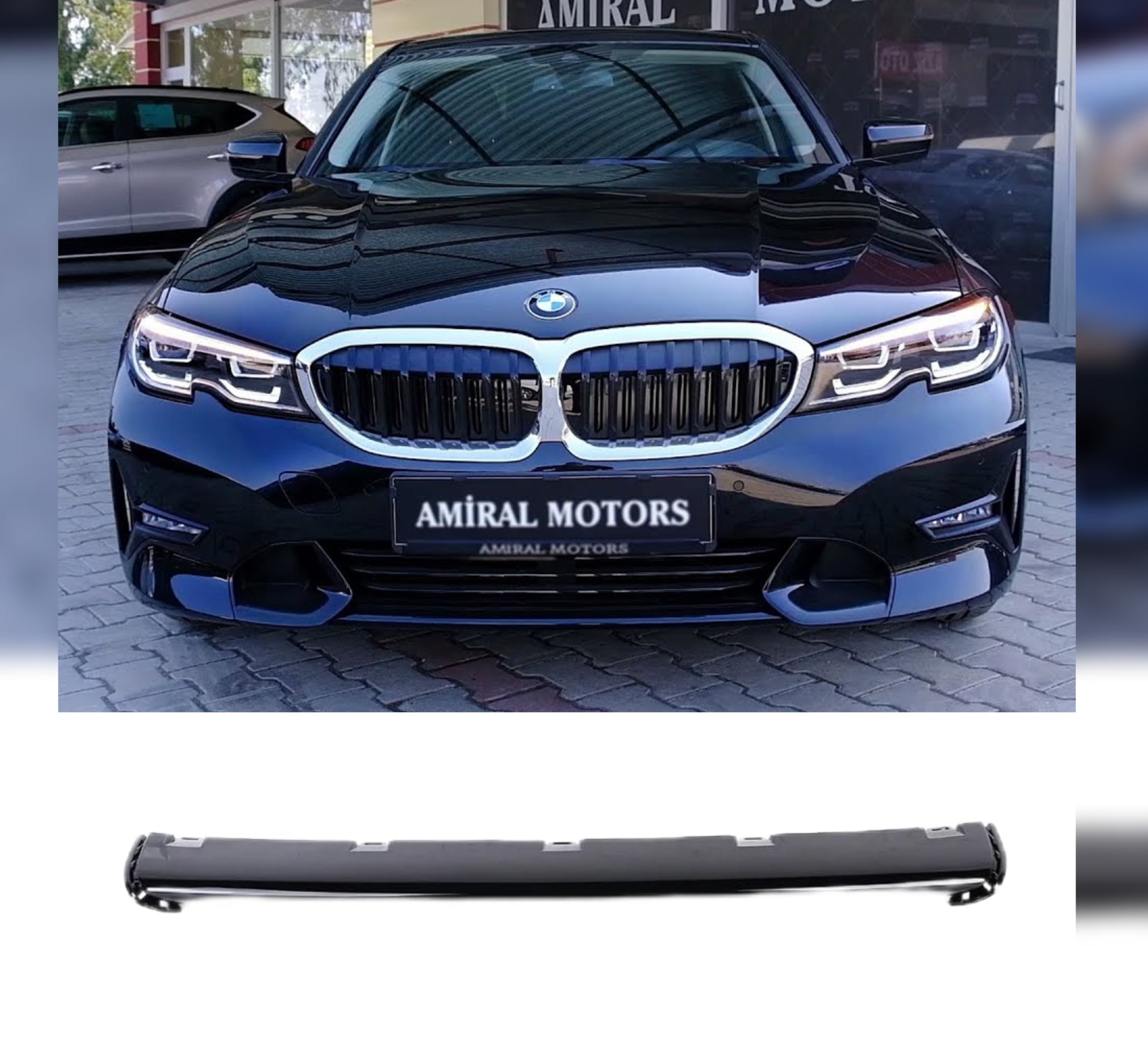 Front Bumper Lower Chrome 51119449409 BMW 3 Series G20 2019-2022 Tag No.82