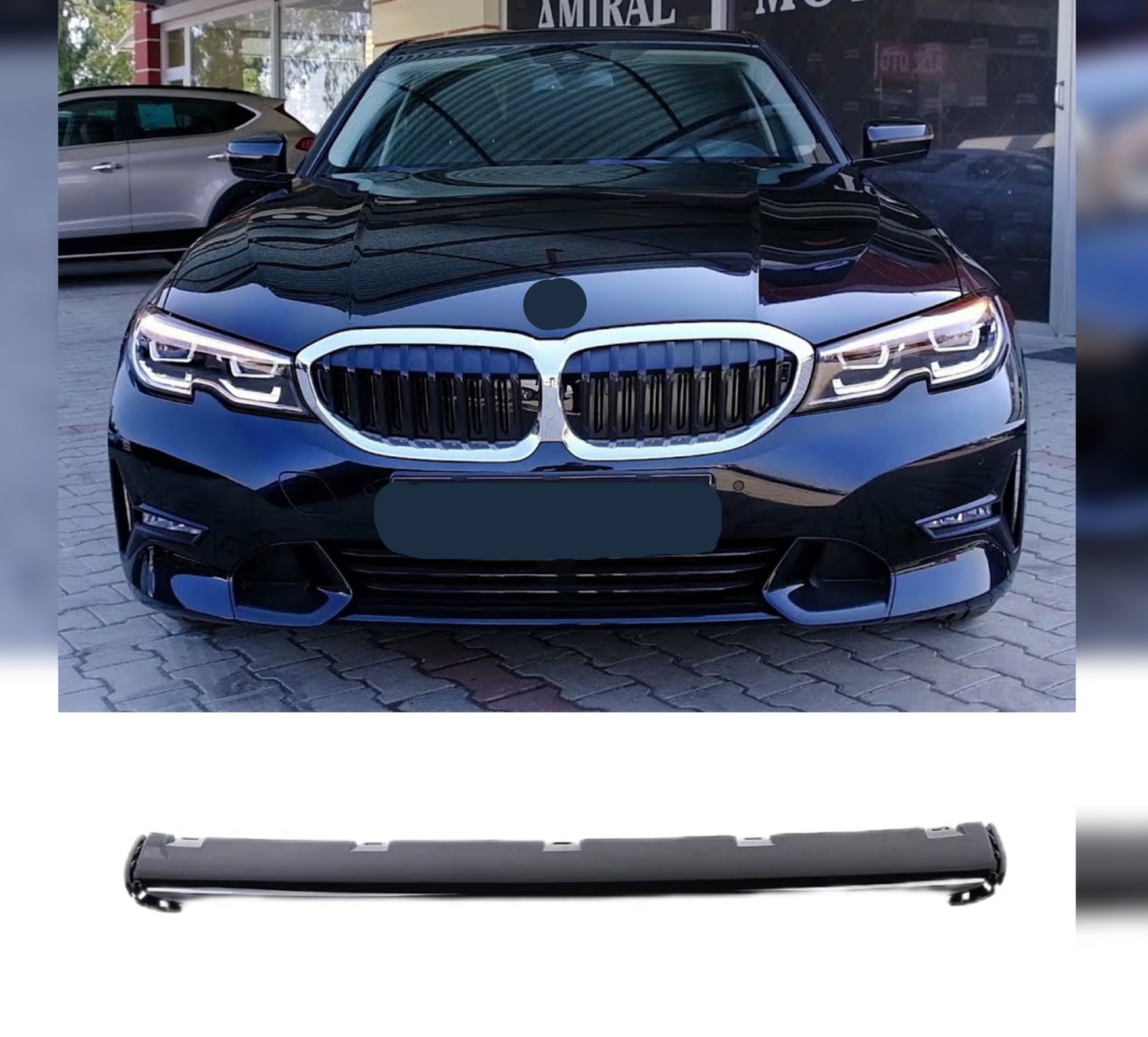 Front Bumper Lower Chrome 51119449409 BMW 3 Series G20 2019-2022 Tag No.82