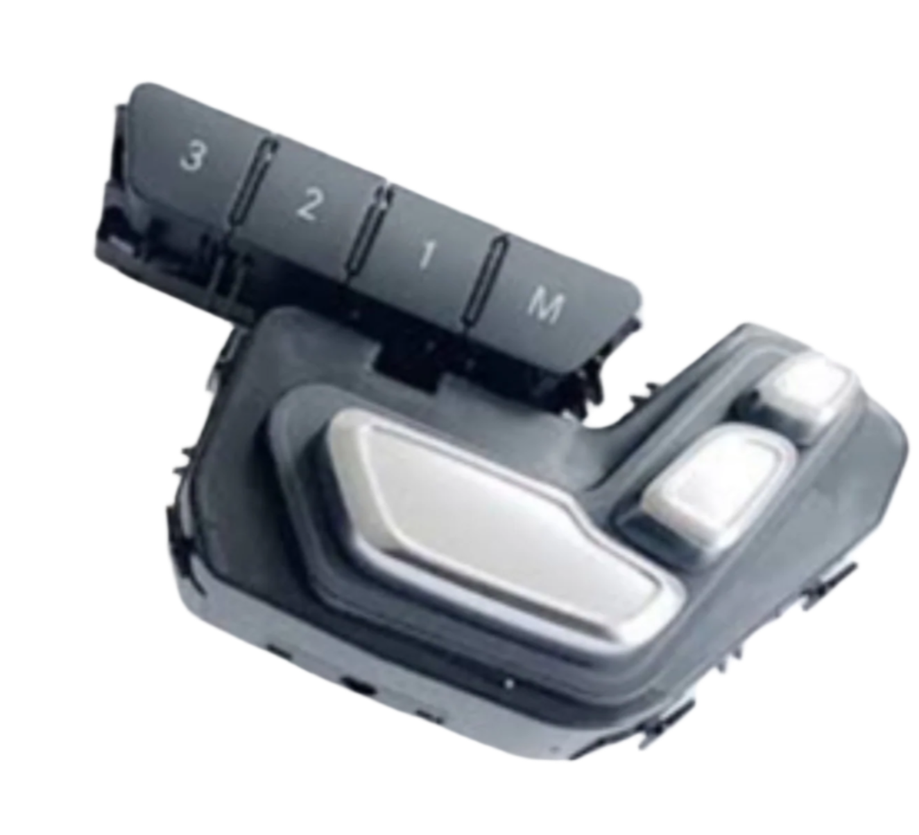 Mercedes-Benz C-CLASS 204/ E-CLASS 212 Seat Adjustment Switch Set With Chrome - A2129050251 (L.H) & A2129050351 (R.H) Tag-SW-82
