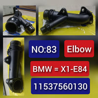 Cooling Hose Connector 11537560130 11537505055 Compatible With BMW 3 Series E90 & X1 E84 Tag-E-83
