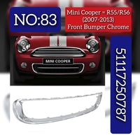Front Bumper Chrome 51117250787 Compatible With Mini Cooper (R55/R56) (2007-2013) Tag No.83