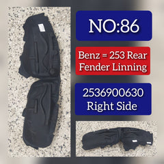 Rear Right Fender Liner 2536900630 A2536900630 Compatible With MERCEDES-BENZ GLC C253 Tag-FEM-86